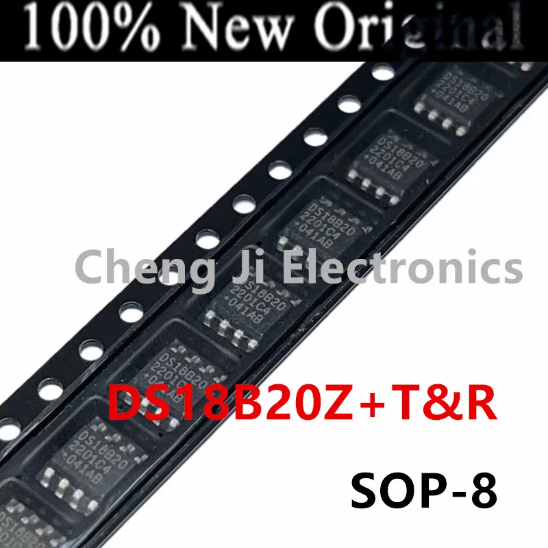 10ks/veľa DS18B20Z+T & R DS18B20 、 DS1832S+T&R DS1832 Nový digitálny čip digitálneho teplotného snímača DS18B20Z 、 DS1832S