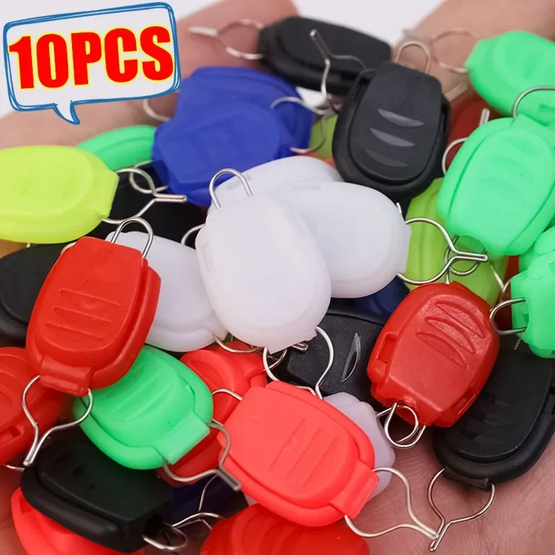 10ks/veľa rybárskeho linky držiak na sponku spona Keeper Clip pre návnady