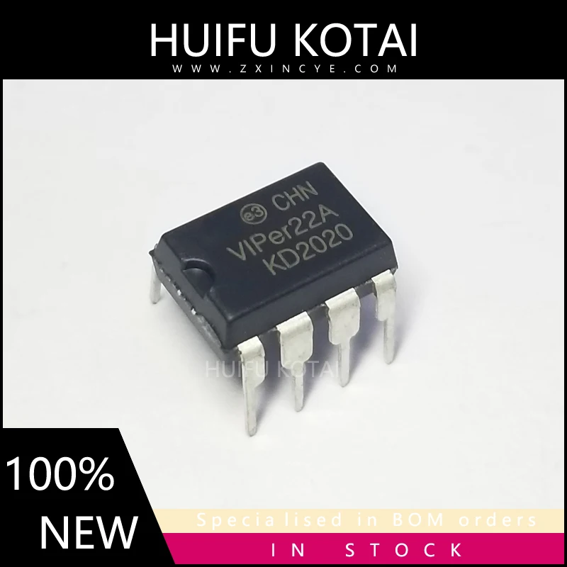 10ks Viper22a Viper22 DIP8 Nový spotový inventár