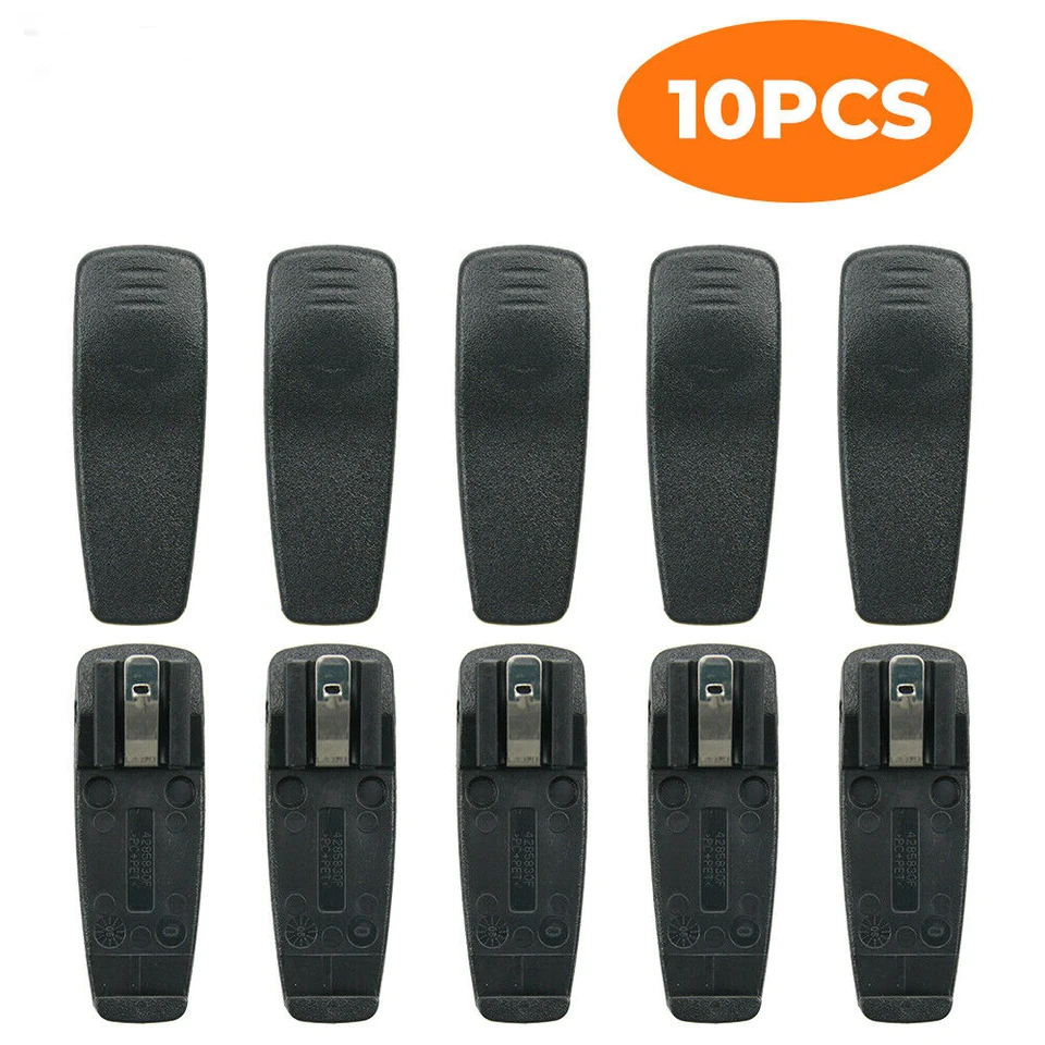 10ks x batériové sponky pre prenosné rádiové príslušenstvo Motorola PR400 EP450 DEP450 DP1400