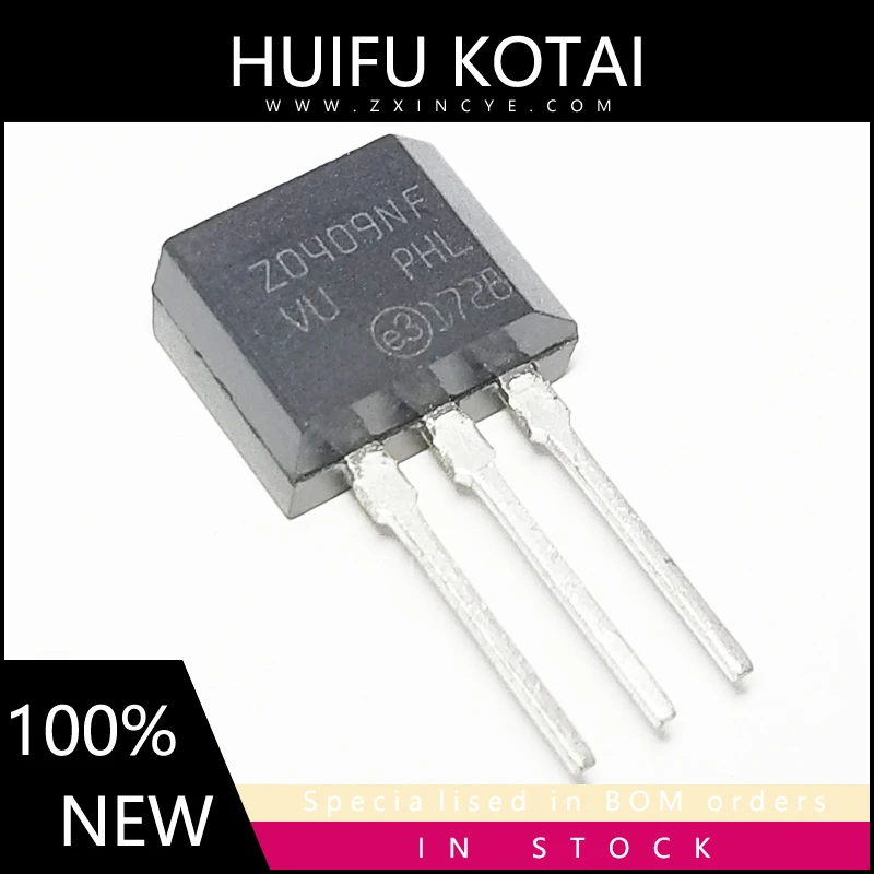 10ks Z0409NF Z0409 TO202 Nový spotový inventár