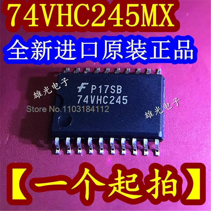 10ks /časť 74VHC245MX 74VHC245 SOP20 /