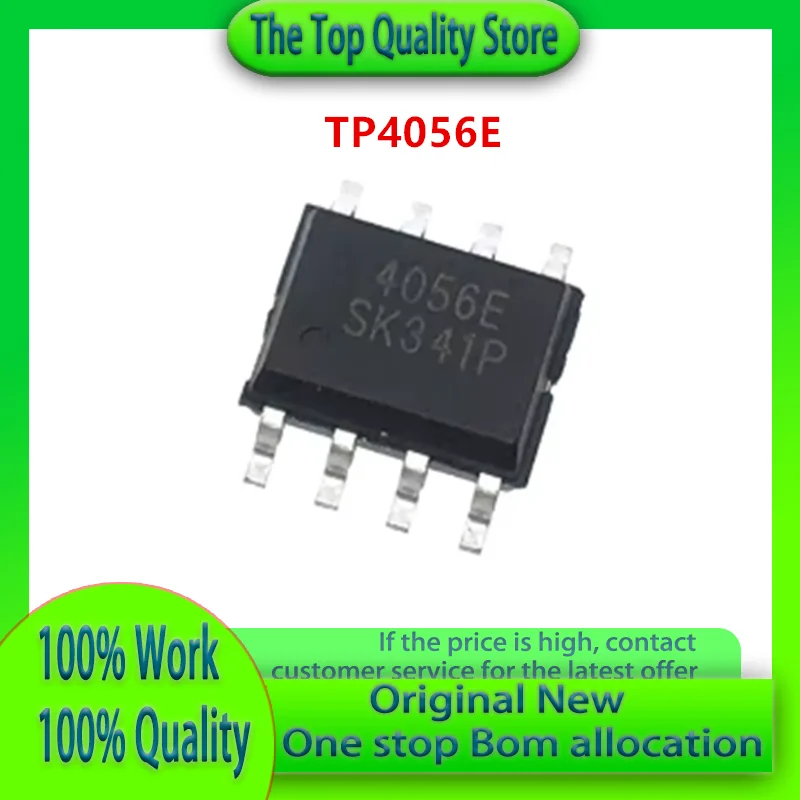 10ks/časť TP4056E TP4056 SOP 4056 4056E SOP8 IC Najlepšia kvalita