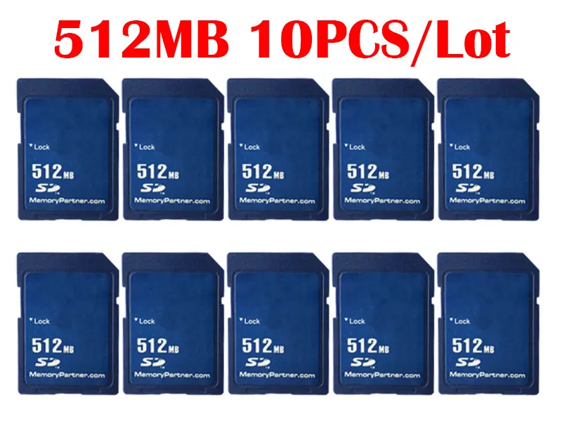 10ks/šarža 256 MB 512 MB 1 GB 2 GB Pamäťová karta SD karta 256 MB 512 MB Mini Carte Memoire SD pre Čínu veľkoobchodný dodávateľ lacný