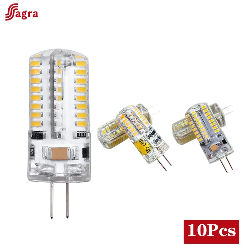 10ks/šarža G4 LED žiarovka AC DC 12V 220V 240V 2W 3W 4W 5W 7W 9W keramická LED žiarovka Teplé/studené biele bodové svetlo Vymeňte halogénové svetlo