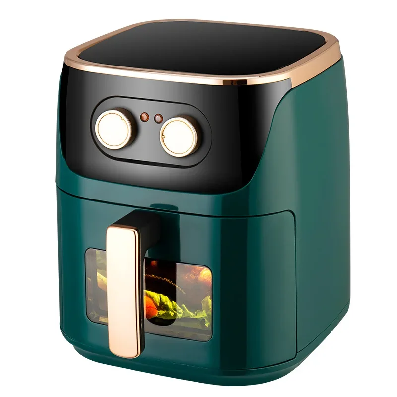 10l Shenhua Smart Air Fryers Veľká kapacita domácnosti Multifunkčná inteligentná bezohľadná bezlákna elektrická rúra Fryers 220V