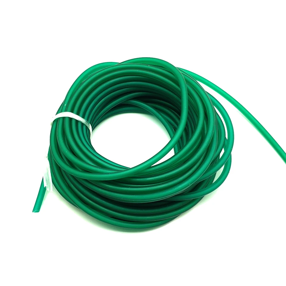 10m latexová gumová trubica ľadová zelená 1632/1636/1745/1842/2040/2050/3060 DIY Outdoor Sleingshot Shooting Príslušenstvo