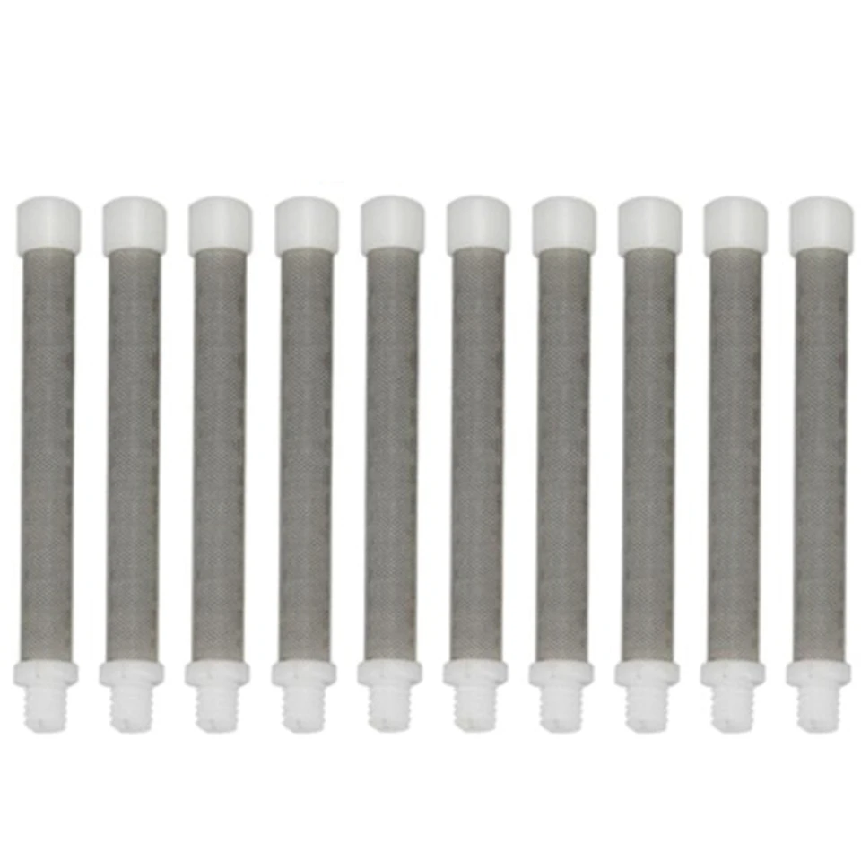 10pc Airless Filter 60 sieťový vzduchový sprejový filter 304 Nerezová oceľ pre odolnosť proti korózii bez vzduchu Wagner Airless