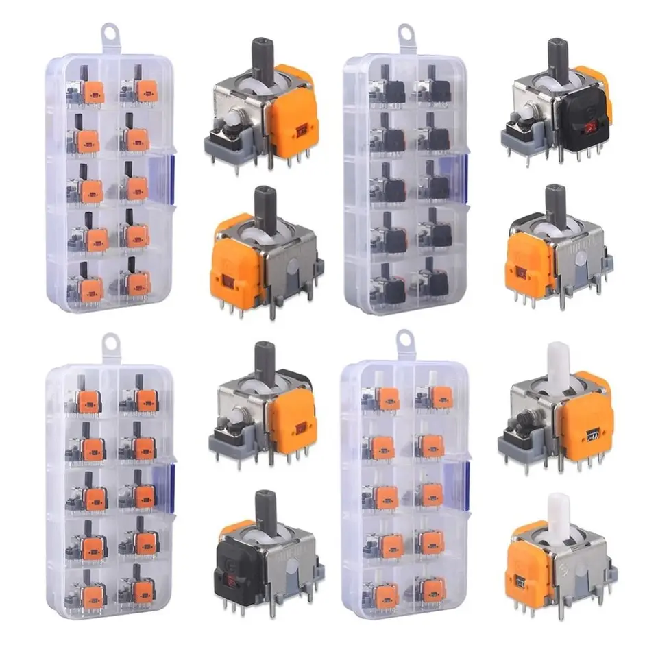 10pcs 3D analógový senzorový efekt joystick pre PlayStation 5 Dôkazovateľný výmena rockerového modulu pre PS5/PS4/Xbox/Switch Pro
