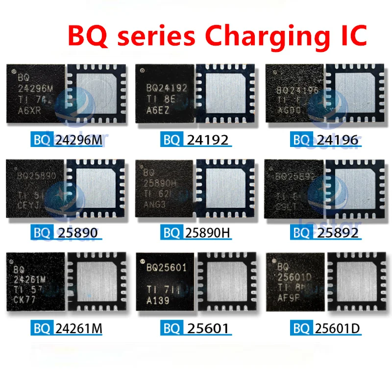 10PCS BQ24296M BQ24196 BQ25890H BQ25890 BQ25892 BQ25601 BQ25601D