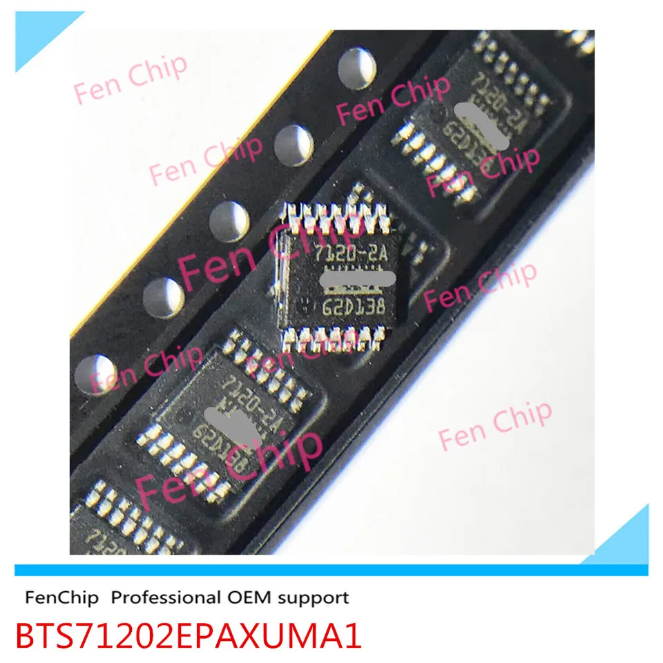 10pcs Original BTS71202EPAXUMA1 BTS71202 OZNÁMENIE: 7120-2A 7120 IC PWR SWTCH N-Chan 1: 1 TSDSO-14