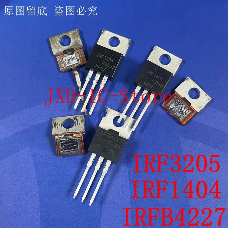 10pcs Pôvodný nový IRF3205 IRF1404 IRFB4227 IRF3205PBF IRF1404PBF IRFB4227PBF MOSFET TRANSISTOR 100% TO-220 3205 1404 4227