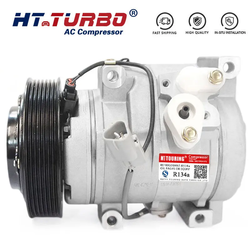 10S17C Compressor 88320-06080 88310-48040 88320-48080 447170-8140 471-1371 pre Toyota Camry Highlander Solara Denso 77388