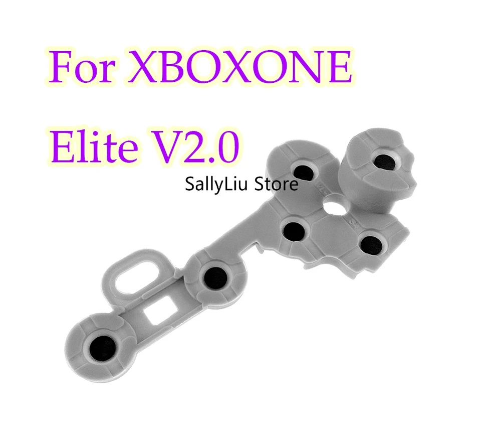 10set Originálny kremíkový vodivé gumové vodivé gumové tlačidlo pre Xbox One Elite V2 pre Xboxone Elite 2 Controller D Pad