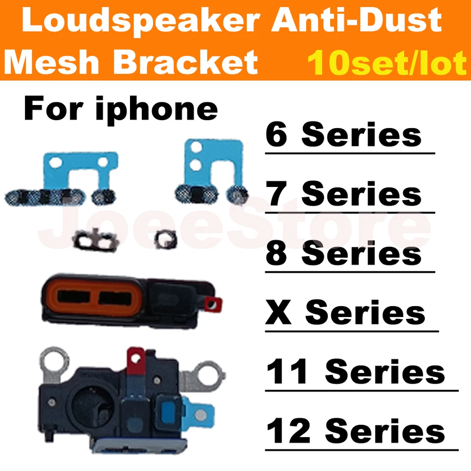 10set čistý reproduktor sieť pre iPhone 11 12 Pro Max Mini x XS Max xr 7 8 Plus hlasný reproduktor proti prachu Sticker Mic Držiak držiaka