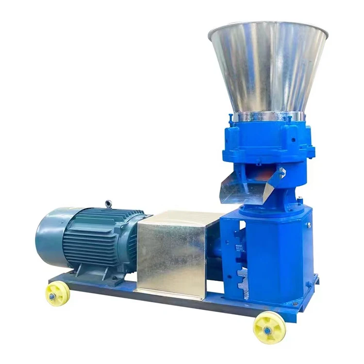 10T drevené pelety Electric India Farm Sadrokový disk Pelletizer pre domáce použitie
