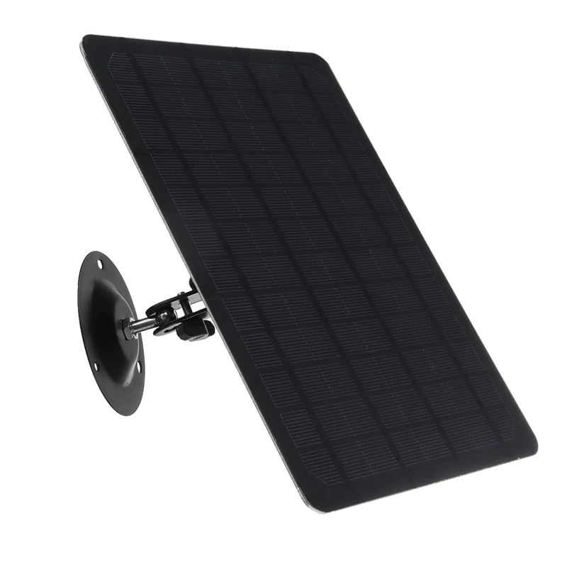 10W 5V Solárne panely Micro-USB Solar Charger Waterproof Power Bank 360 °