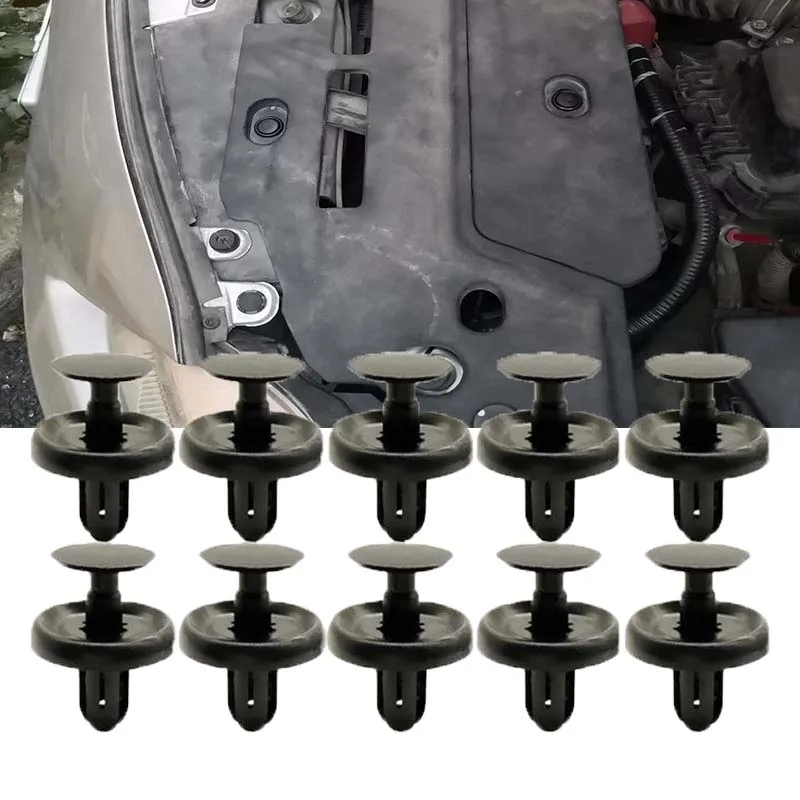 10x pre Toyota Yaris Venza Tundra Tacoma Corolla Camry Engine pod krytom klip