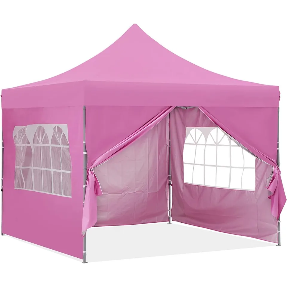10x10ft Outdoor Pop-Up Canopy Stan, terasový stan, komerčný prenosný okamžitý záhyb