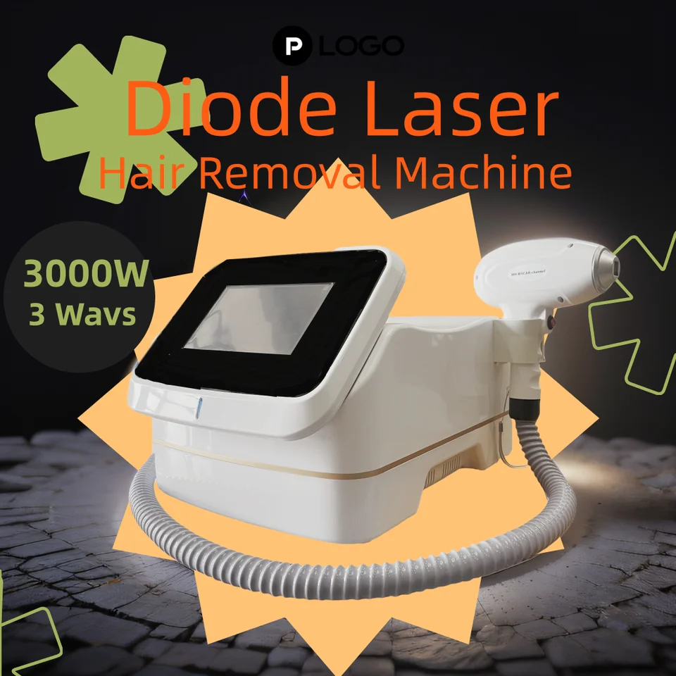 11.11 2024 Najnovšia trojitá vlnová dĺžka 808nm laserové diódy Nastavenie škvŕn odstraňovanie vlasov stroj ľadový titánový diódový laser