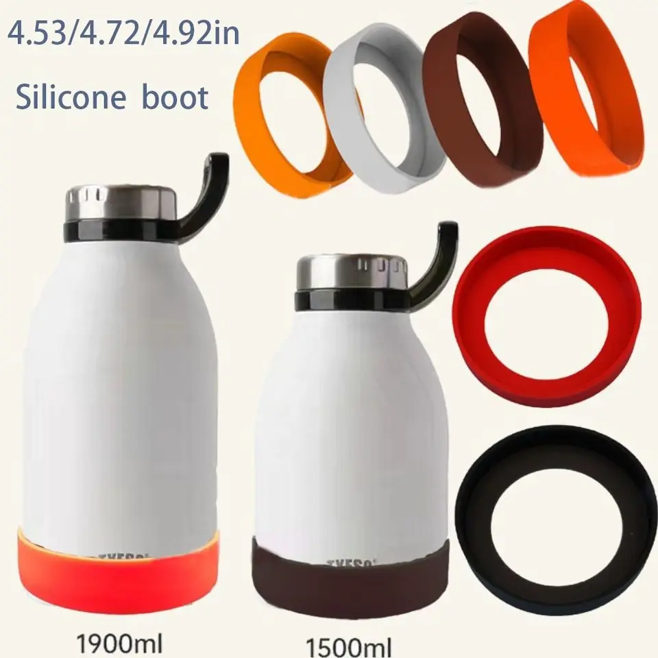 11,5/12/12,5 cm silikónový pohár dno pre Tyeso/Aqua Flask 64oz pohár spodnej spodnej časti podpera