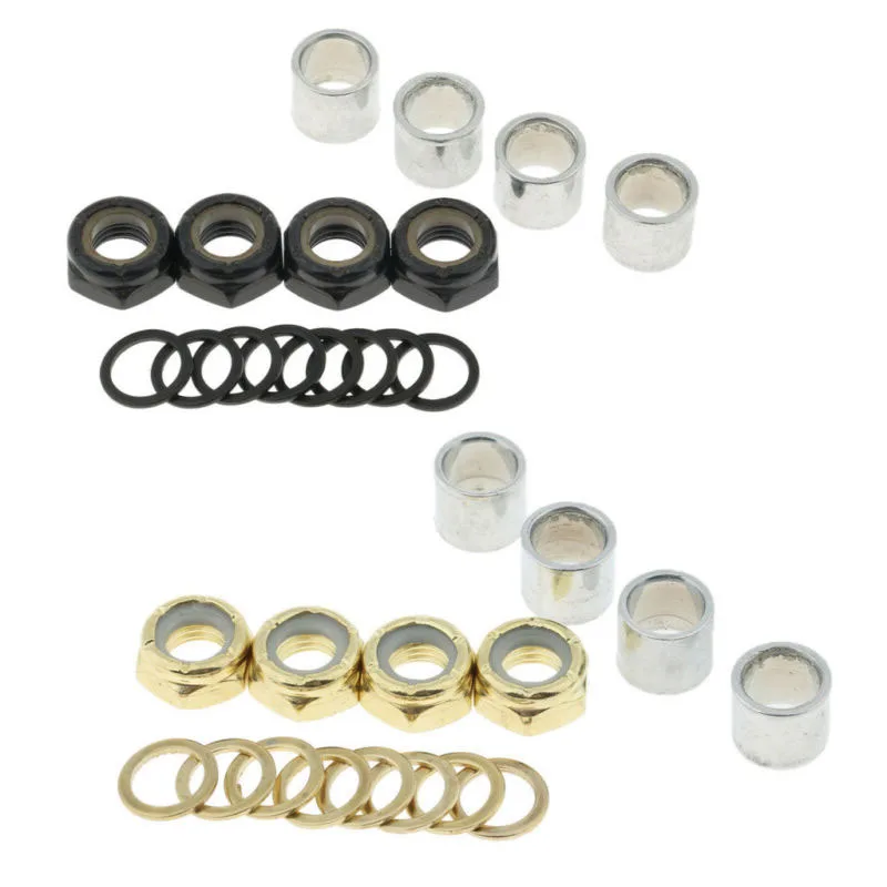 11*8 mm dierovacia podložka Matica príslušenstvo príslušenstvo ložisko Speed ​​Element Longboard Parts Obnoviť vysokokvalitné ložiskové rozpery