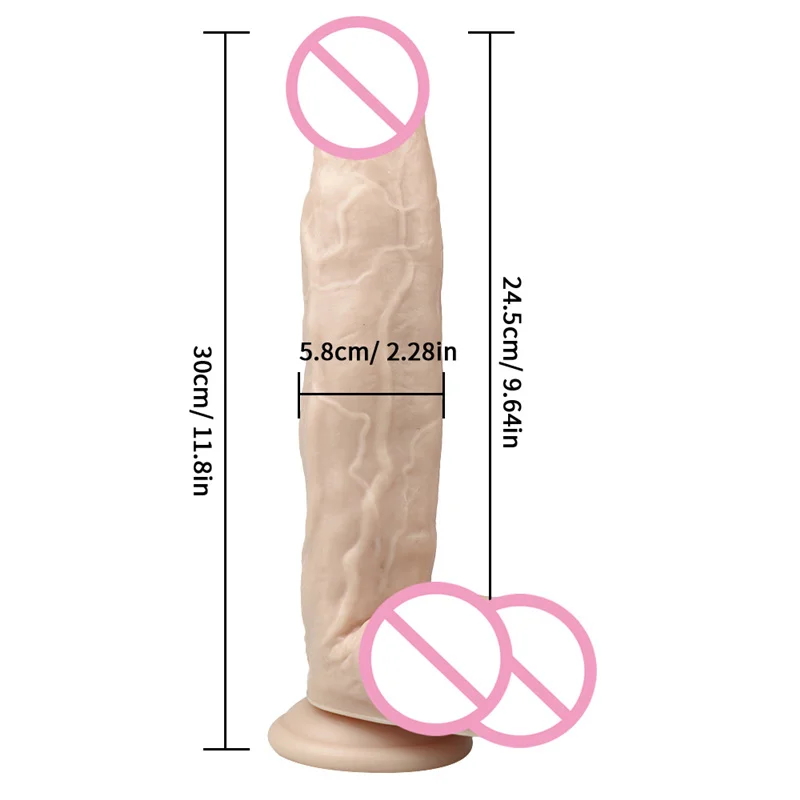 11,8 palca veľký vták Obrovský realistický dildo s prísavkovým pohárom penis g Spot stimuluje análne zadky sexuálne hračky pre ženy