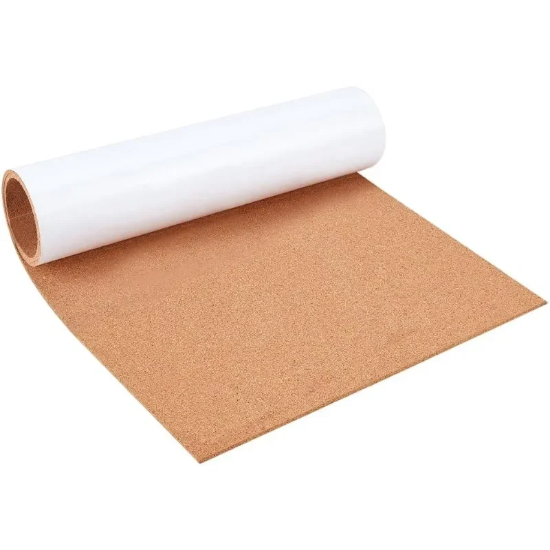 11,8 x 23,6 palca Self-Absessive Cork Roll, 3 mm hrubá korková podložka so silným lepidlom podporovaným na stenu dekorácie, večierky a remeselnícke remeslá