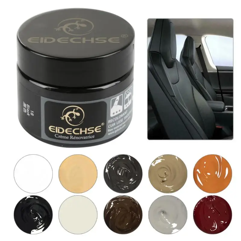 11 farieb 50 ml starostlivosť o auto, koža na opravu kože Automatické komplementárne farebná pasta autosedačky pohovka