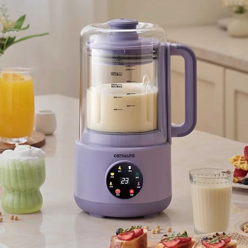 1100 ml mini sójový mliečny stroj Elektrický odšťavovač 12h Menovanie steny stroja Automatické vykurovanie varenia Multifunkcia Mixér potravín