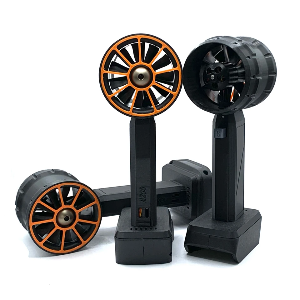 1100 W potrubené Turbofan Brushless Motor Jet Venult Vysoko napájací dúchadlo Čistenie nástroja Pracovné kompatibilné s 21V Makit batéria