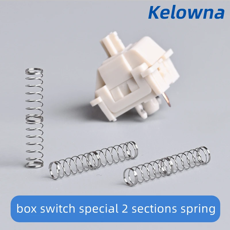 110ks/balenie Kelowna Kailh Box Spínačy Špeciálne 2 sekcie pružinové spodné sila 42G 58G 63,5 g 71g dĺžky 20 mm