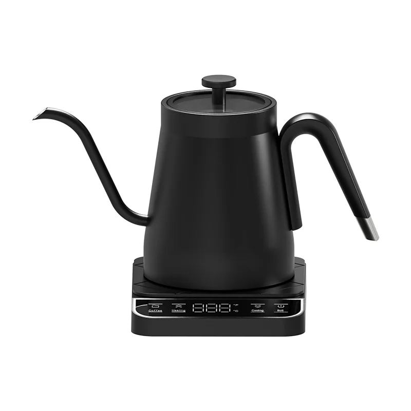110V/220V Elektrická kanvica gooseneck džbánová ruka Brew Coffee Pot Thermo Pot Teplota na kontrolu vyhrievacej fľaše Fľaša Smart Teapot