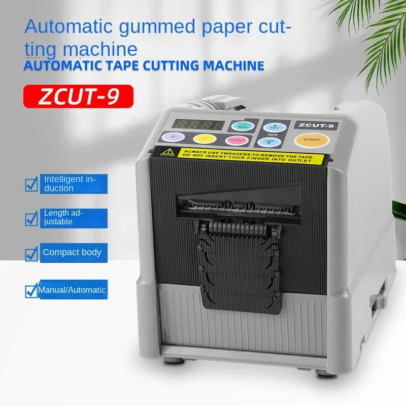 110V/220V Zcut-9 Tape Automatický rezací stroj pre lepenú kazetovú balenie kazety na kazetu kazeta na kazetu kazety