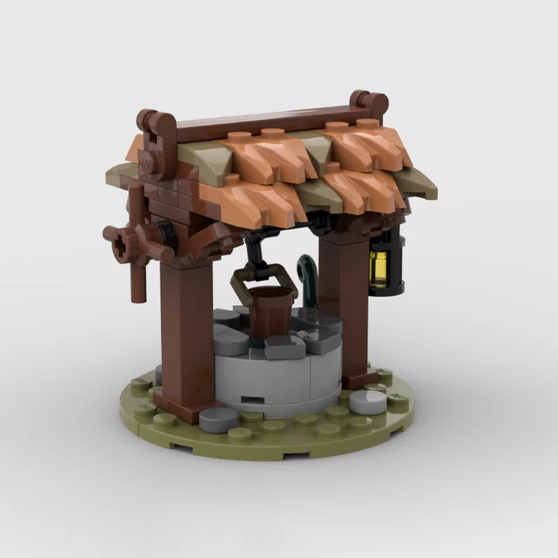 115 Nové stavebné bloky Stredoveké hrady Building Blocks Toy Birthday Gift Dyi Creative Zhromaždenie MOC-186615