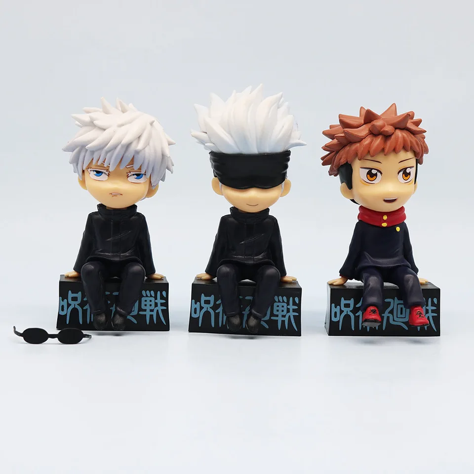11cm jujutsu kaisen anime figurín itadori gojo satori fushiguro megumi kugisaki kawaii PVC Model Model Model MONTALE MONTATED ACTION AKCION