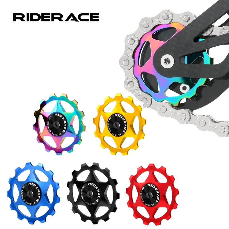 11T 13T bicykel kladka Zadná prehadzovacia prehadzovacia kladka Multifotor MTB Road Road Color Wide Loosing Jockey Punley pre Shimano Sram 4 mm 5 mm 6 mm