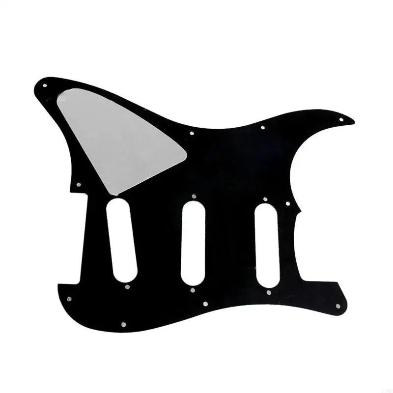 11ue 3 Ply Electric Guitar Pickguard Black Scratch Plate pre nové