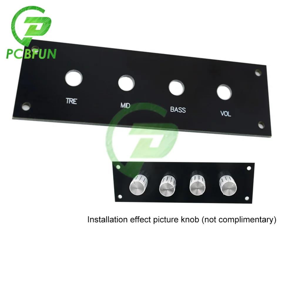 11x3.6cm RCA Terminálová stena Panel Panel Plate Vstup fono podvozok Socket Audio AV adaptér pre NE5532 Active Tone Board Sprievodný panel