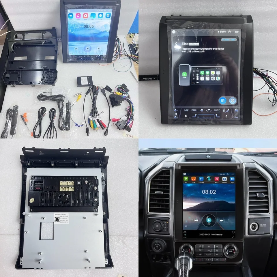 12.1inch Android Car Radio Radio Multimedia Player Screen for Ford F-150 F150 2015- 2021 Stereo GPS navigačnú hlavnú jednotku navigácie CarPlay