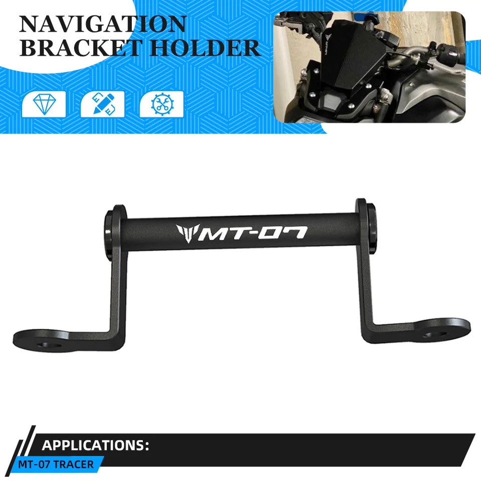 12/22 mm držiak na motocykle Držiak na batožinu GPS navigačnú dosku pre Yamaha MT-07 MT07 Tracer 7/700 GT Tracer7 700GT MT 07