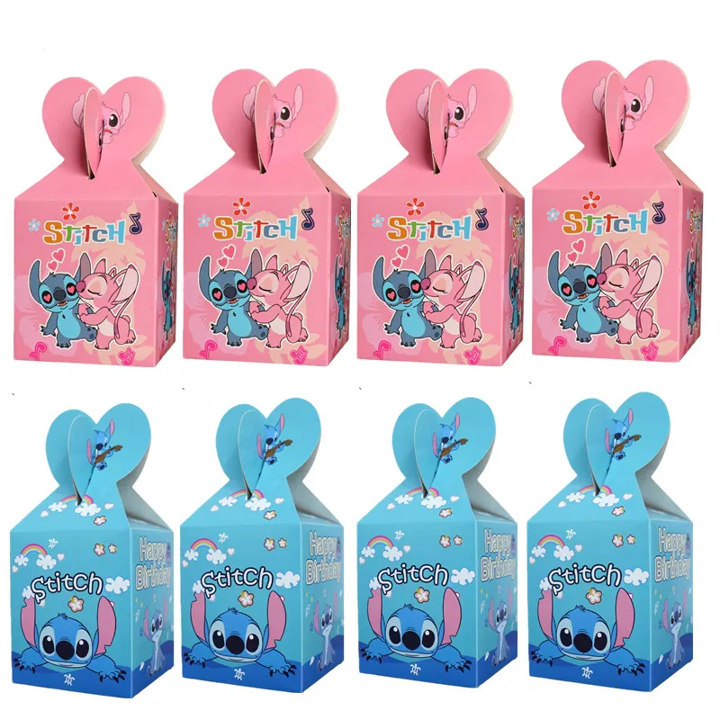 12/24/36/48 PCS Disney Lilo & Stitch Paper Candy Box Karika