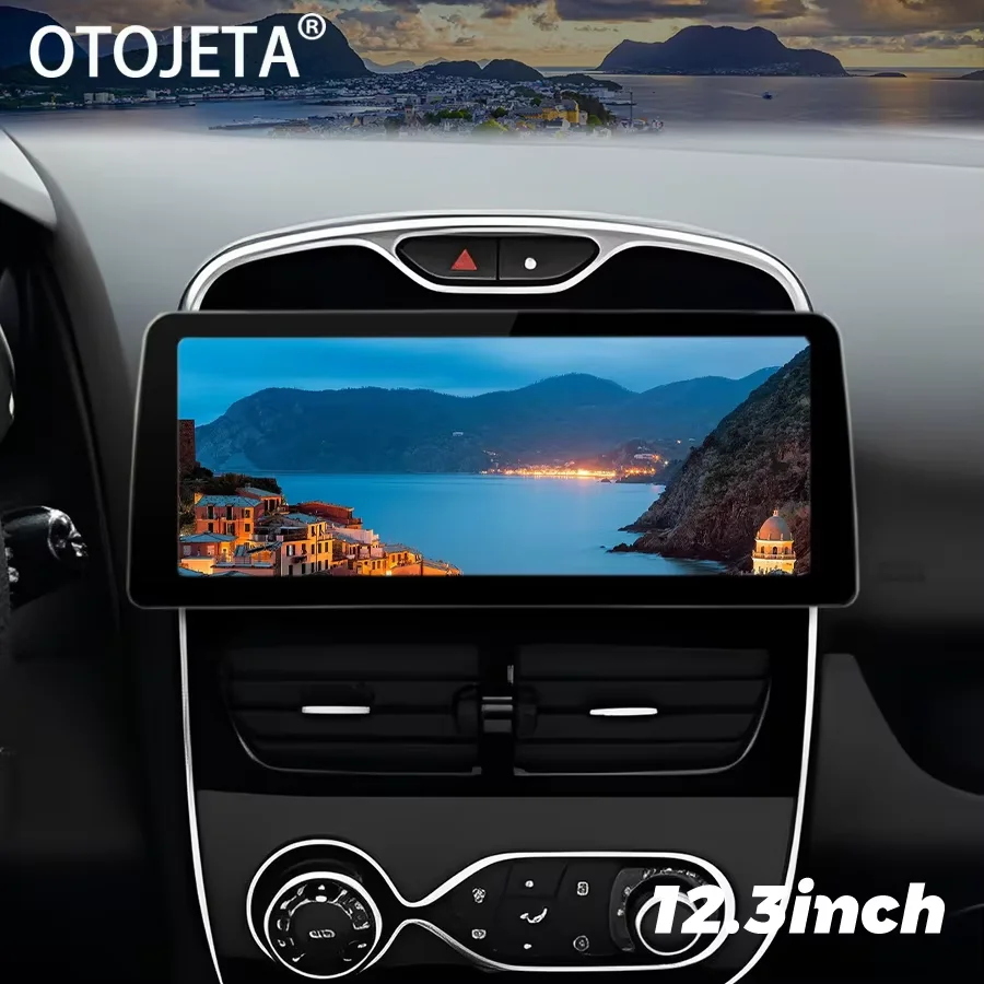 12.3 palca Android Screen for Renault Clio 4 2012-2016 GPS Car Radio Multimedia Video Player Stereo Navigation Carplay Head Unit