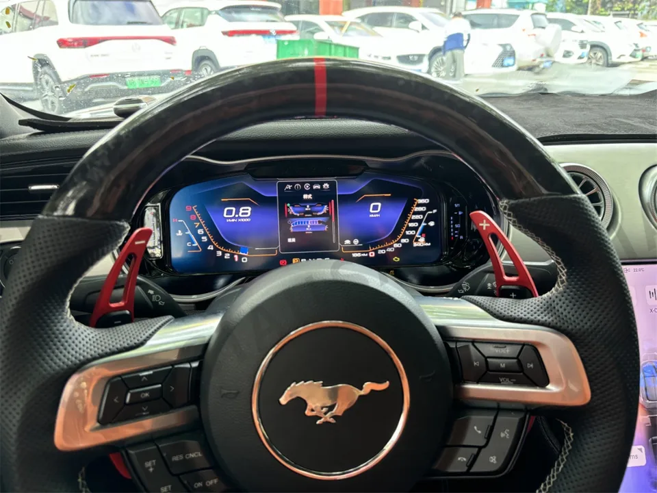 12,3 palca pre Ford Mustang 2015-2022 CAR LCD Digitálny klaster Virtuálny kokpit Dashboard prístrojový prístroj Schadometer príslušenstvo