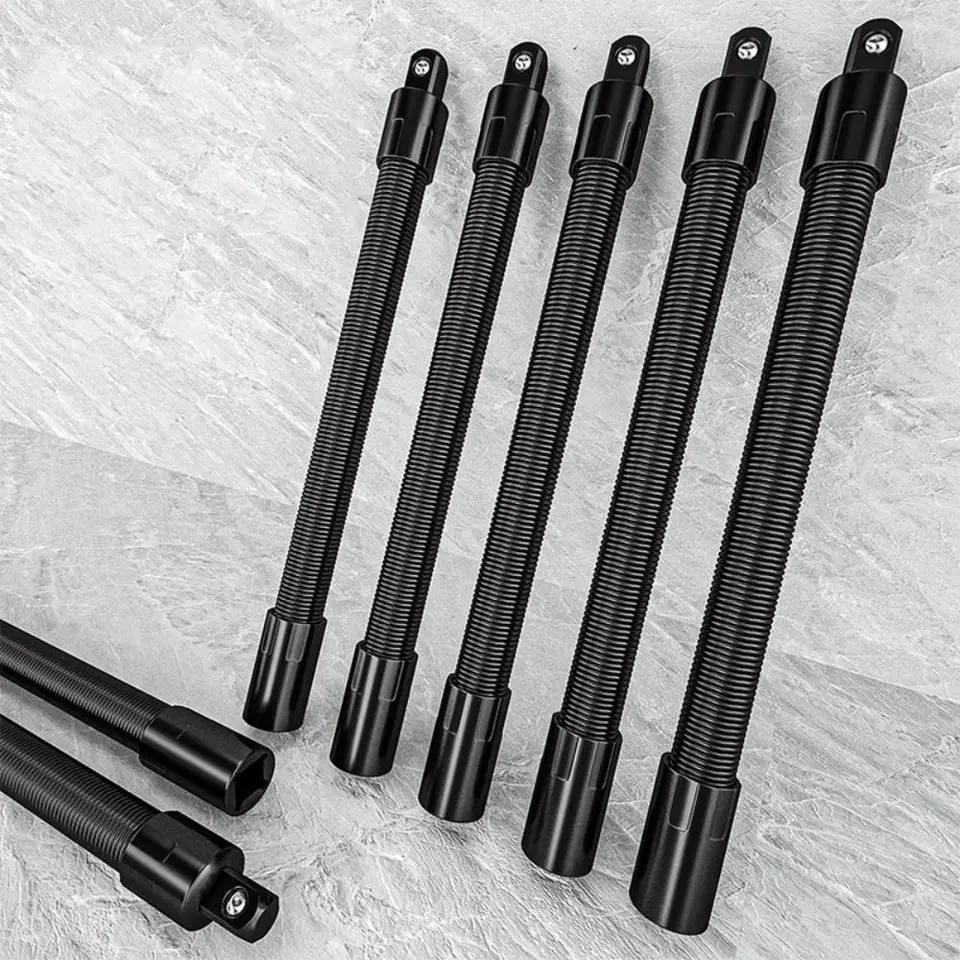 12,5 mm predlžovacia lišta soketu 250/350 mm príslušenstvo Power Tool Príslušenstvo Kľúčová tyčinka Universal Soft Ratchet Wrench Wrench Extension Rod