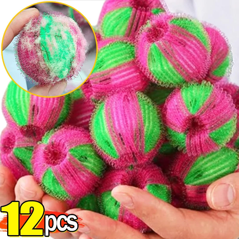 12/6ks práčka Vlasov filter plávajúce kožušinové chlieb Remover opakovane použiteľnú práčovň