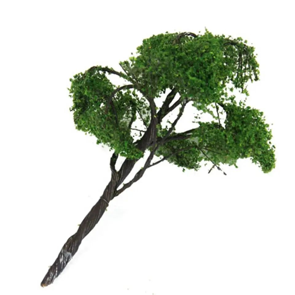 12 cm model Elm Tree Train Street Park War Game Diorama Scenéria 1:75 Scale Ho