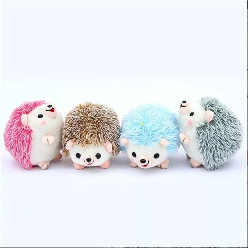12 cm plyšový hedgehog hračky kľúča kľúča kľúče prívesok Plush Hray Animed Anime Car Darček pre ženy