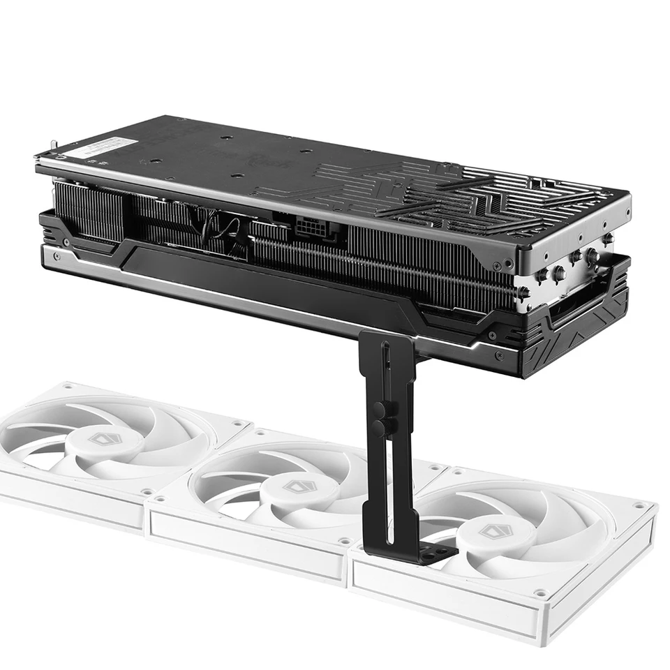 12 cm počítačová grafická držiak na kartu 6-96 mm Posuvná nastaviteľná podpora držiteľa grafickej karty pre RTX 4090 4080 4070