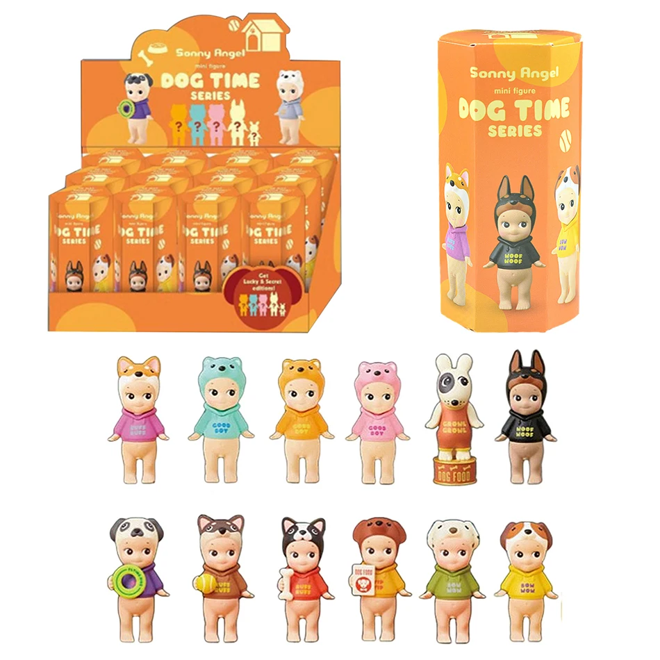 12 ks Random Sonny Sonny Angel Blind Box Series Figure Hračky Hračky Dolls pre fanúšikov deťom vianočné darčeky mačky život